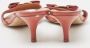 Salvatore Ferragamo Pre-owned Leather sandals Orange Dames - Thumbnail 5