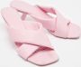 Salvatore Ferragamo Pre-owned Leather sandals Pink Dames - Thumbnail 4