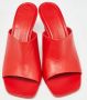 Salvatore Ferragamo Pre-owned Leather sandals Red Dames - Thumbnail 3