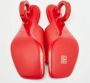 Salvatore Ferragamo Pre-owned Leather sandals Red Dames - Thumbnail 6