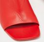 Salvatore Ferragamo Pre-owned Leather sandals Red Dames - Thumbnail 8