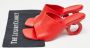 Salvatore Ferragamo Pre-owned Leather sandals Red Dames - Thumbnail 9