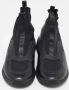 Salvatore Ferragamo Pre-owned Leather sneakers Black Dames - Thumbnail 3