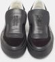 Salvatore Ferragamo Pre-owned Leather sneakers Black Heren - Thumbnail 3