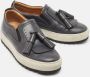 Salvatore Ferragamo Pre-owned Leather sneakers Black Heren - Thumbnail 4