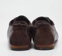 Salvatore Ferragamo Pre-owned Leather sneakers Brown Heren - Thumbnail 5