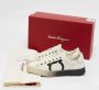 Salvatore Ferragamo Pre-owned Leather sneakers White Dames - Thumbnail 9