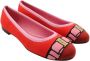 Salvatore Ferragamo Pre-owned Nylon flats Red Dames - Thumbnail 3