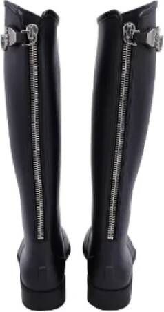 Salvatore Ferragamo Pre-owned Rubber boots Black Dames