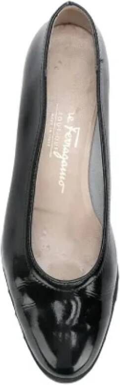 Salvatore Ferragamo Pre-owned Rubber flats Black Dames