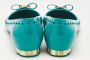 Salvatore Ferragamo Pre-owned Rubber flats Green Dames - Thumbnail 5