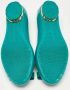 Salvatore Ferragamo Pre-owned Rubber flats Green Dames - Thumbnail 6