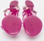 Salvatore Ferragamo Pre-owned Rubber sandals Purple Dames - Thumbnail 5