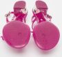 Salvatore Ferragamo Pre-owned Rubber sandals Purple Dames - Thumbnail 6