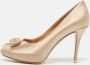 Salvatore Ferragamo Pre-owned Satin heels Beige Dames - Thumbnail 2