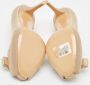 Salvatore Ferragamo Pre-owned Satin heels Beige Dames - Thumbnail 6