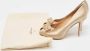 Salvatore Ferragamo Pre-owned Satin heels Beige Dames - Thumbnail 9