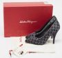 Salvatore Ferragamo Pre-owned Satin heels Black Dames - Thumbnail 9