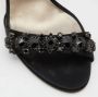 Salvatore Ferragamo Pre-owned Satin sandals Black Dames - Thumbnail 7