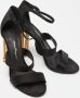 Salvatore Ferragamo Pre-owned Satin sandals Black Dames - Thumbnail 4