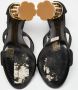 Salvatore Ferragamo Pre-owned Satin sandals Black Dames - Thumbnail 6