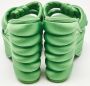 Salvatore Ferragamo Pre-owned Satin sandals Green Dames - Thumbnail 5