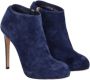 Salvatore Ferragamo Pre-owned Suede boots Blue Dames - Thumbnail 5