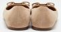 Salvatore Ferragamo Pre-owned Suede flats Beige Dames - Thumbnail 5