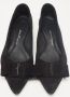 Salvatore Ferragamo Pre-owned Suede flats Black Dames - Thumbnail 3