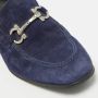 Salvatore Ferragamo Pre-owned Suede flats Blue Heren - Thumbnail 7