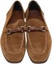 Salvatore Ferragamo Pre-owned Suede flats Brown Dames - Thumbnail 2