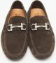 Salvatore Ferragamo Pre-owned Suede flats Brown Heren - Thumbnail 2