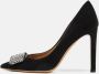 Salvatore Ferragamo Pre-owned Suede heels Black Dames - Thumbnail 2