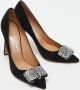 Salvatore Ferragamo Pre-owned Suede heels Black Dames - Thumbnail 4