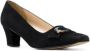 Salvatore Ferragamo Pre-owned Suede heels Black Dames - Thumbnail 2