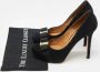 Salvatore Ferragamo Pre-owned Suede heels Black Dames - Thumbnail 9