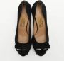 Salvatore Ferragamo Pre-owned Suede heels Black Dames - Thumbnail 3