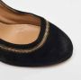 Salvatore Ferragamo Pre-owned Suede heels Black Dames - Thumbnail 6