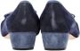 Salvatore Ferragamo Pre-owned Suede heels Blue Dames - Thumbnail 4