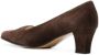 Salvatore Ferragamo Pre-owned Suede heels Brown Dames - Thumbnail 3