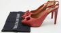 Salvatore Ferragamo Pre-owned Suede heels Orange Dames - Thumbnail 9