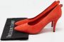 Salvatore Ferragamo Pre-owned Suede heels Orange Dames - Thumbnail 9