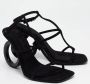 Salvatore Ferragamo Pre-owned Suede sandals Black Dames - Thumbnail 4