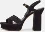 Salvatore Ferragamo Pre-owned Suede sandals Black Dames - Thumbnail 2