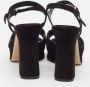 Salvatore Ferragamo Pre-owned Suede sandals Black Dames - Thumbnail 5