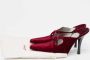 Salvatore Ferragamo Pre-owned Velvet sandals Red Dames - Thumbnail 9