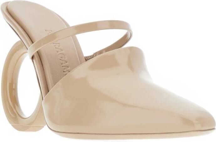 Salvatore Ferragamo Pumps Beige Dames