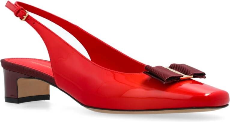 Salvatore Ferragamo Rivada hoge hakken Red Dames