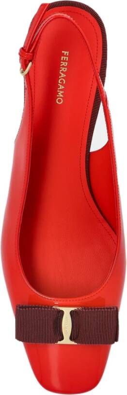 Salvatore Ferragamo Rivada hoge hakken Red Dames