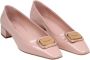 Salvatore Ferragamo Roze Ballerina Schoenen Pink Dames - Thumbnail 8